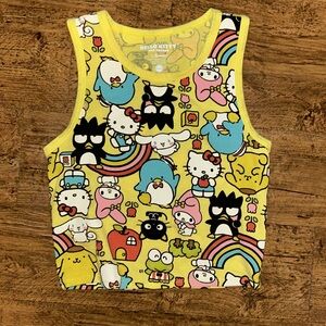 Sanrio HELLO KITTY & Friends All Over Print Cropped Tank Top